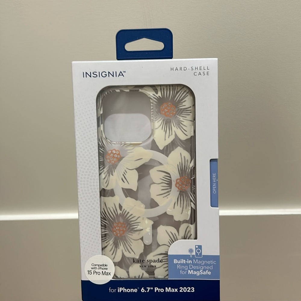 Kate Spade Floral Phone Case, iPhone 15 Pro Max